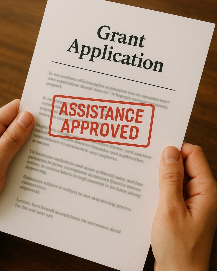 Approved Applicant, Grant Assistance Program grant ceremony